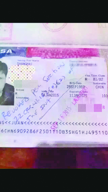 Invalidated ten-year visa