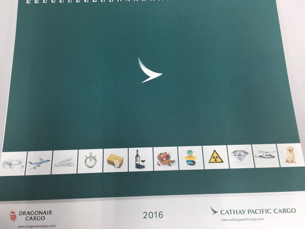 Cathay Pacific calendar