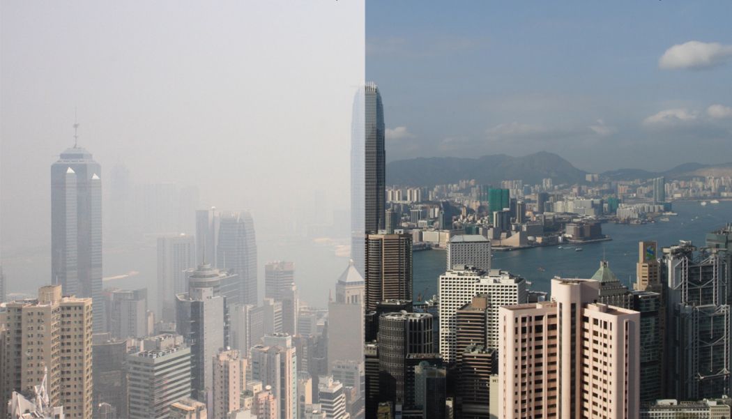 hong kong air pollution