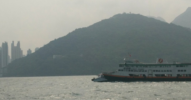 Ferry clashes with junk boat at sea near Sai Wan