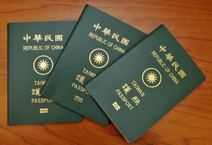 taiwan passport