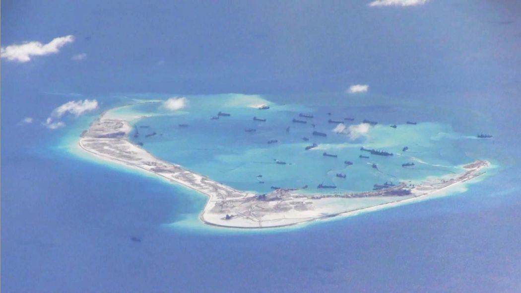 Disputed islands in the South China Sea
