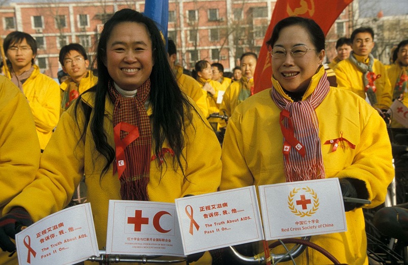 hiv aids china