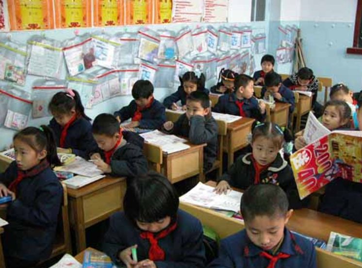 education china school students