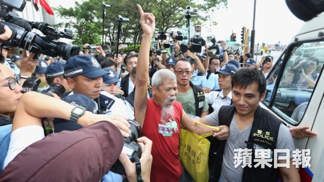 Koo Sze-yiu taken by police