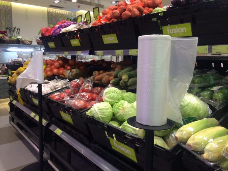 plastic bags supermarket
