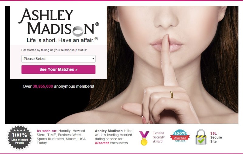 ashley madison website