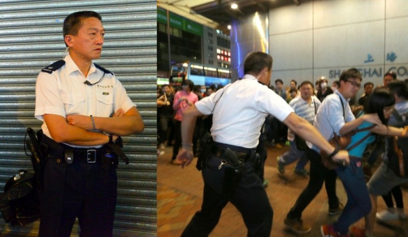 chu king wai occupy hong kong police