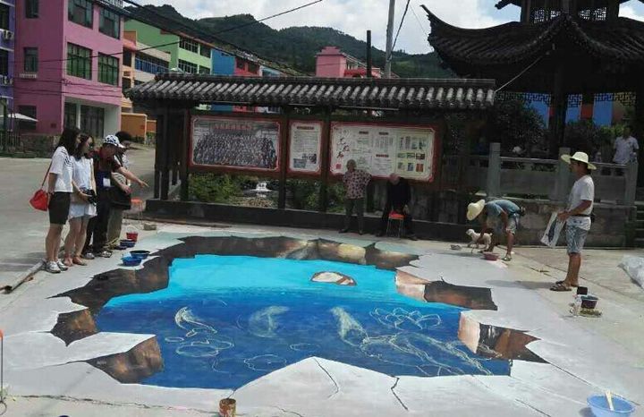 china 3d paintings