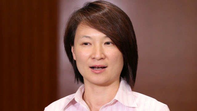 Starry Lee Wai-king, chairperson of the DAB. File 