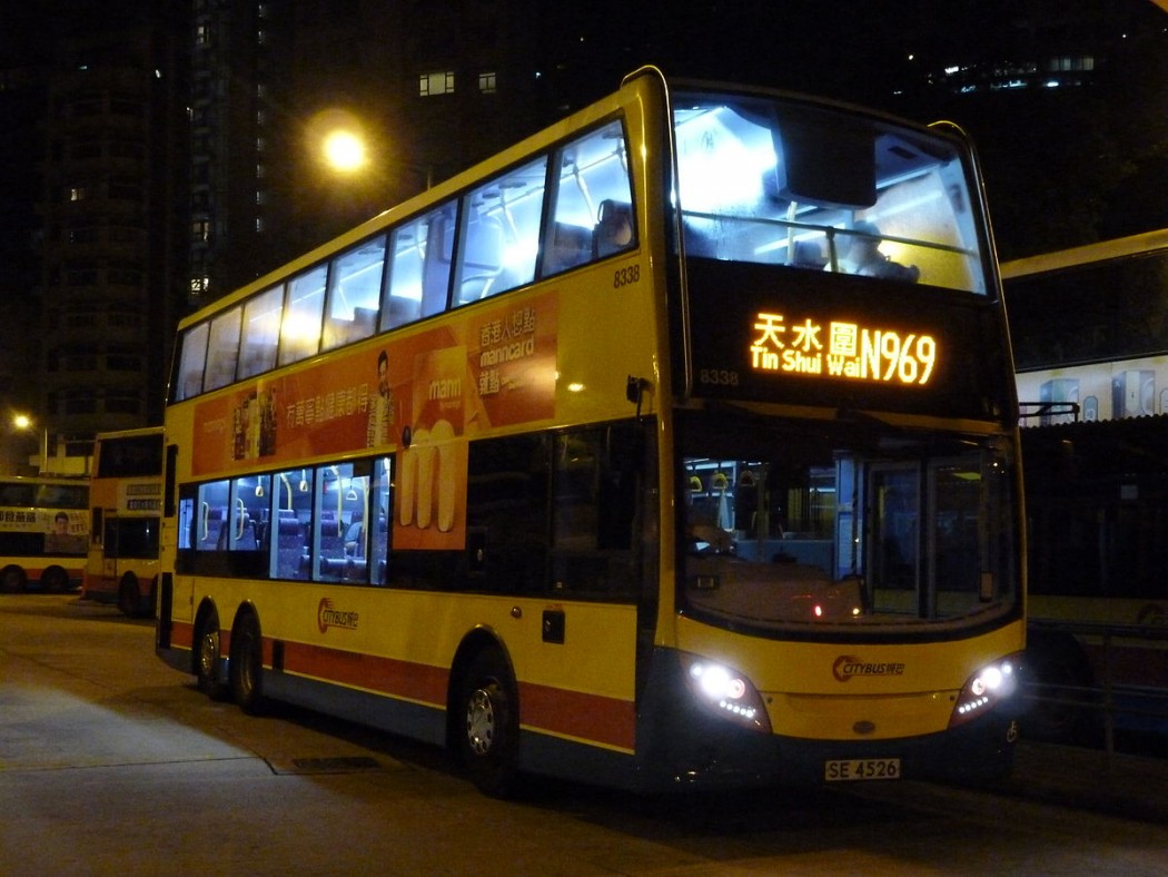 The N969 bus.