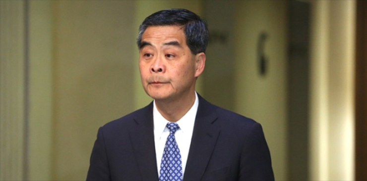 Chief Executive Leung Chun-ying.