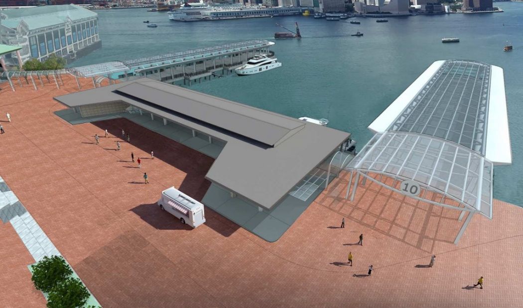 One of the relocation option of Queen's Pier