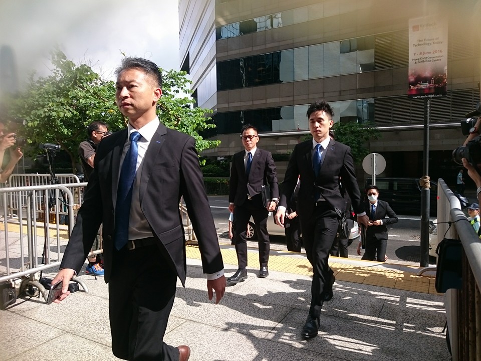 Defendants of the Ken Tsang assault case