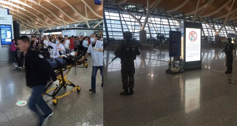 Shanghai airport explosion