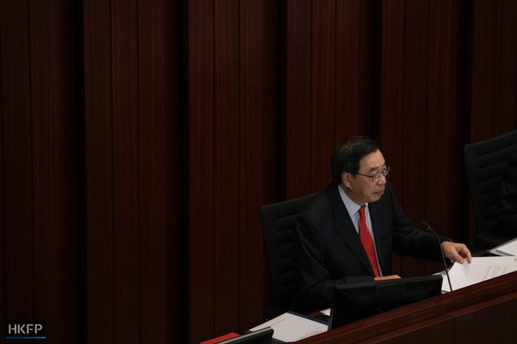LegCo President Andrew Leung
