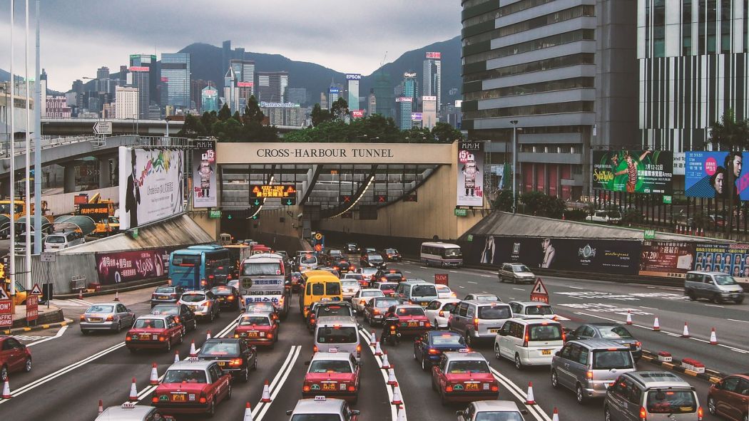 KONG Ville Rideaux Fast Cars Hong Kong Urban 