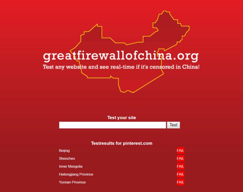 pinterest china censorship