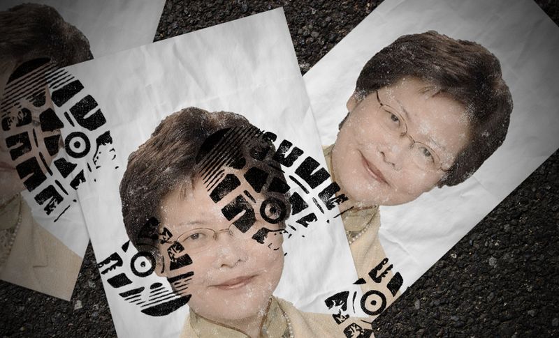 carrie lam protest