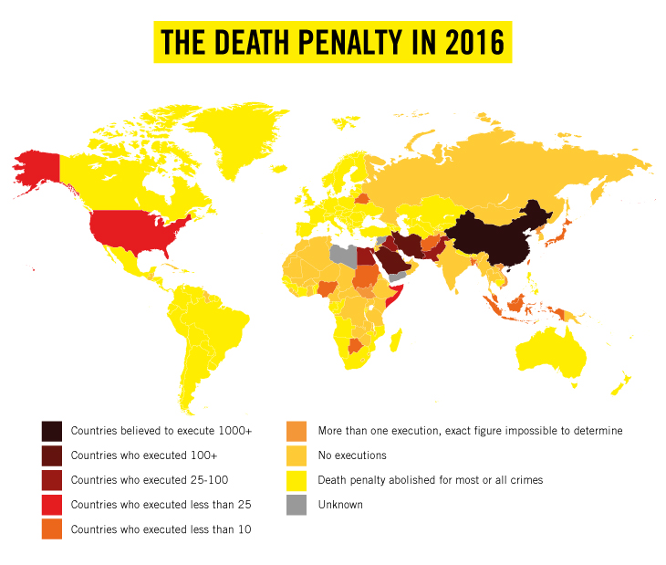 amnesty death penalty 2016