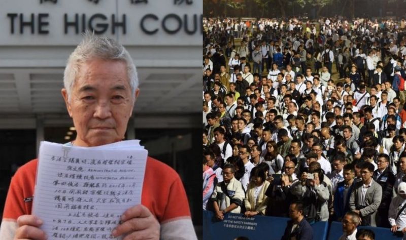 Kwok Cheuk-kin King of Judicial Reviews Cheung Chau Police Rally