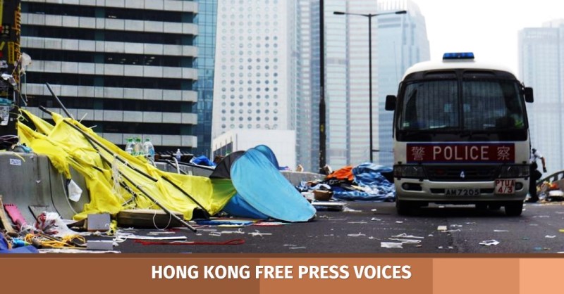 occupy hk anniversary