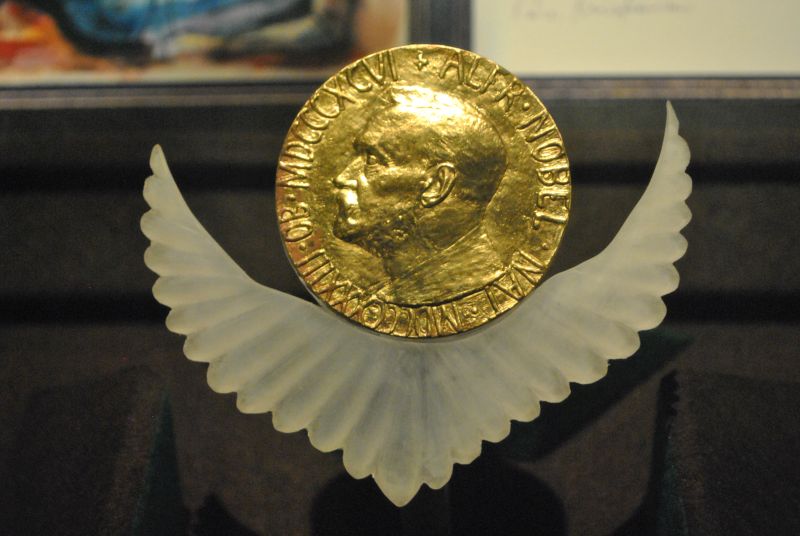 Nobel peace prize medal