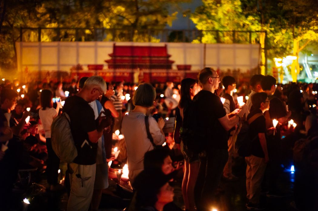 Tiananmen Massacre vigil Victoria Park 2018