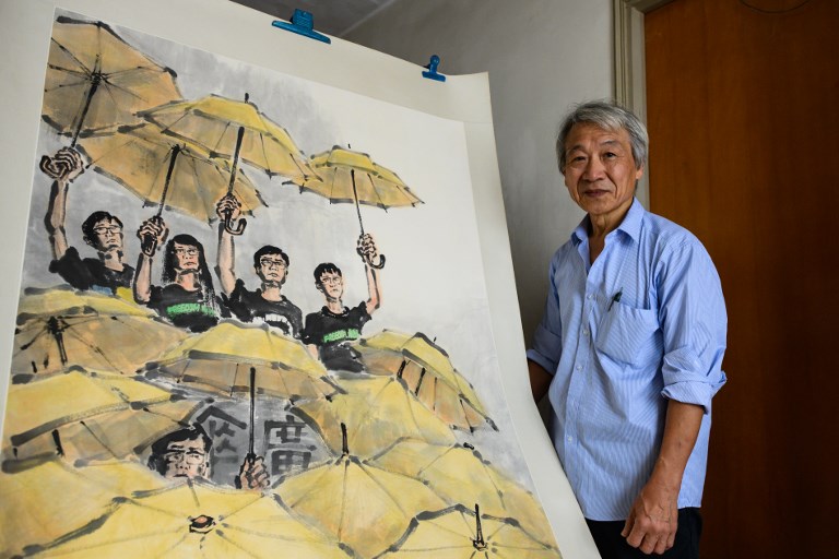 Fong So Hong Kong Umbrella Movement artist