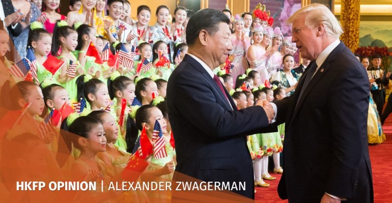 Xi Jinping and Donald Trump