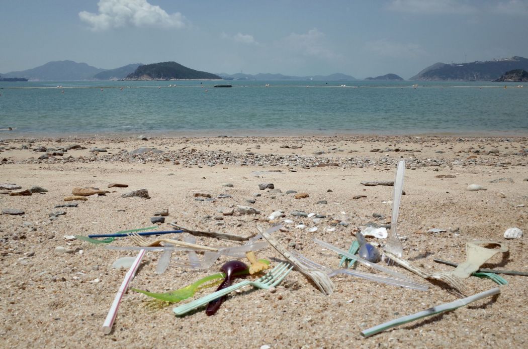 Plastic sea Hong Kong