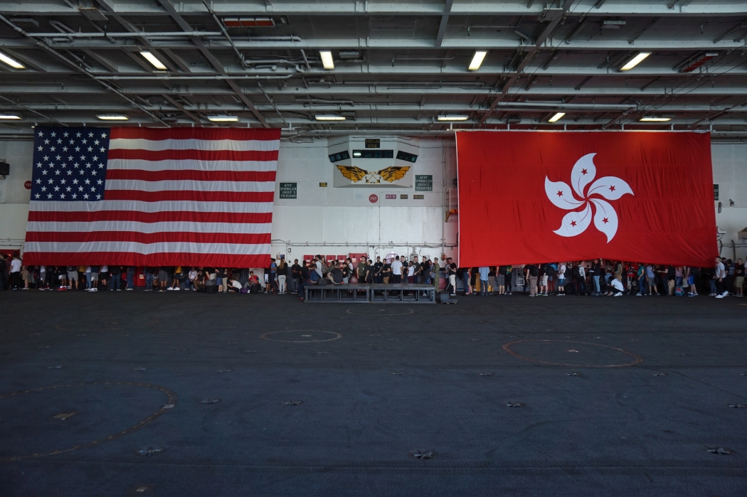 USS Ronald Reagan aircraft carrier