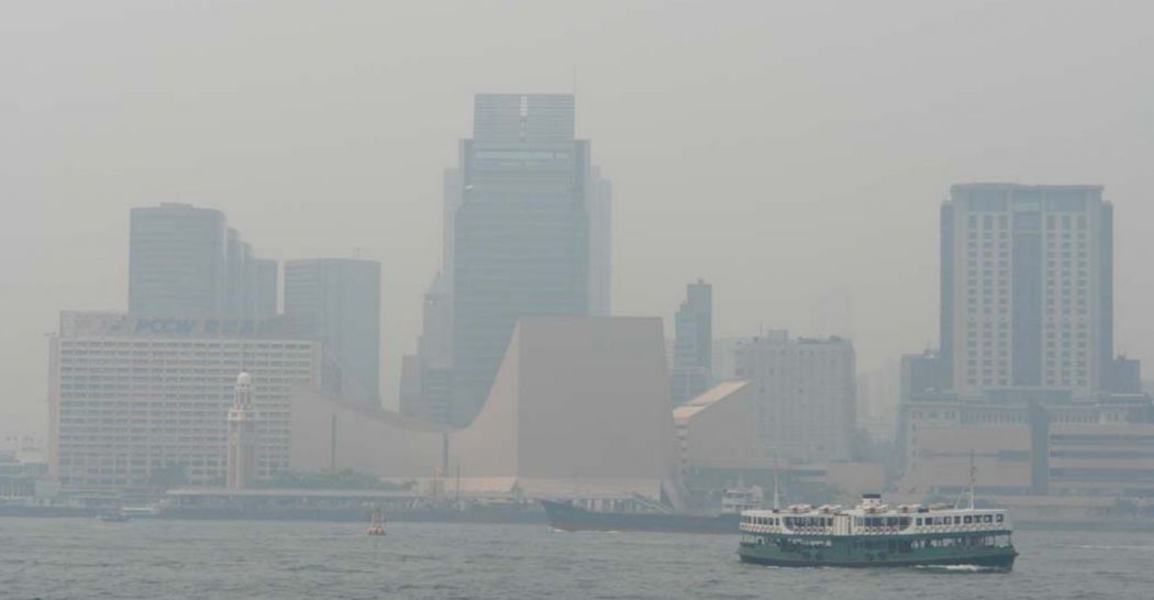 air pollution Hong Kong