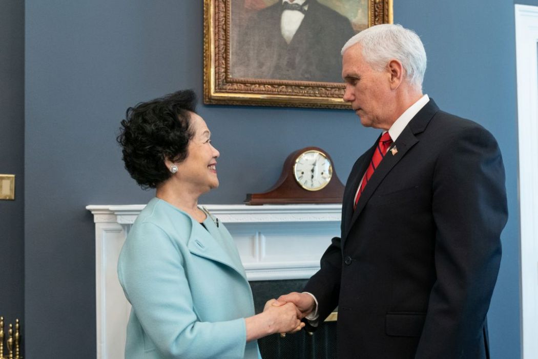 Anson Chan Mike Pence