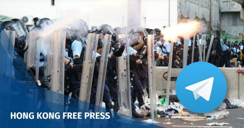telegram hong kong protest extradition