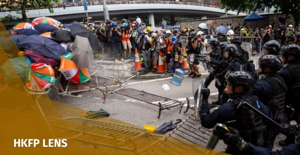 HKFP Lens: The day that shook Hong Kong, Part 2 – dramatic photos from the frontlines