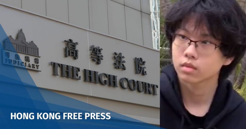 Hong Kong pro-independence student wins appeal over imitation firearm conviction