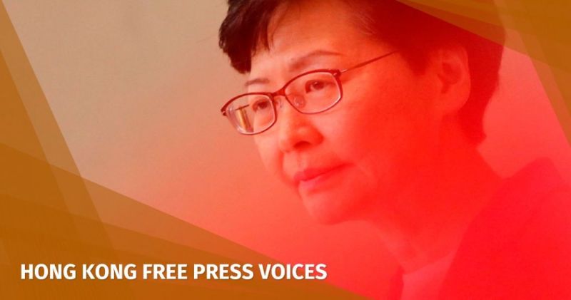 Chief Executive Carrie Lam extradition