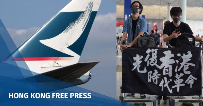 Cathay Pacific Hong Kong protest