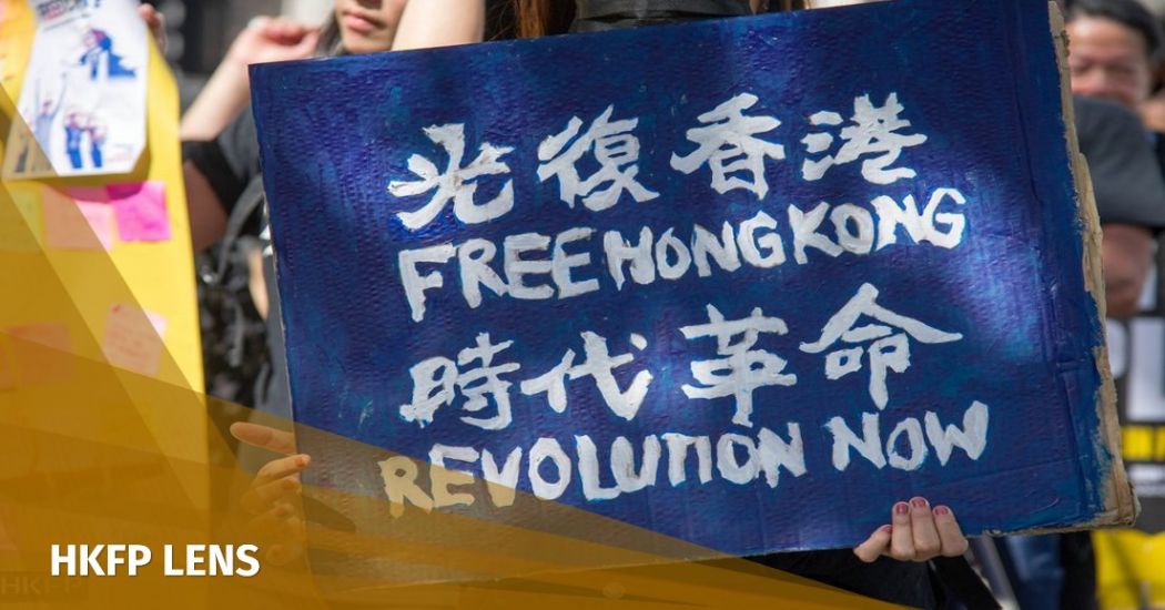 HKFP Lens: ‘Power to the people’ – Protesters in London urge UK to support Hong Kong protests
