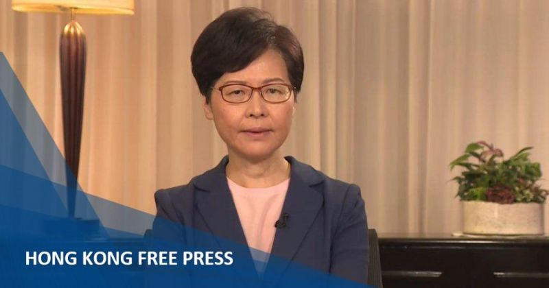 carrie lam china extradition withdraw bill speech
