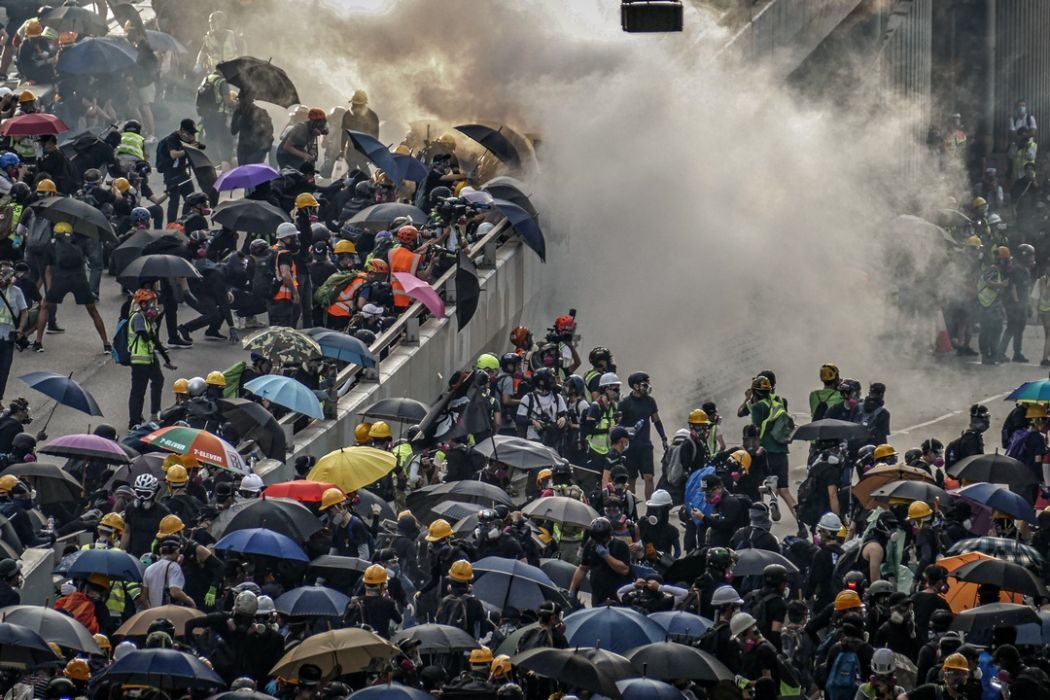 september 15 China extradition tear gas admiralty