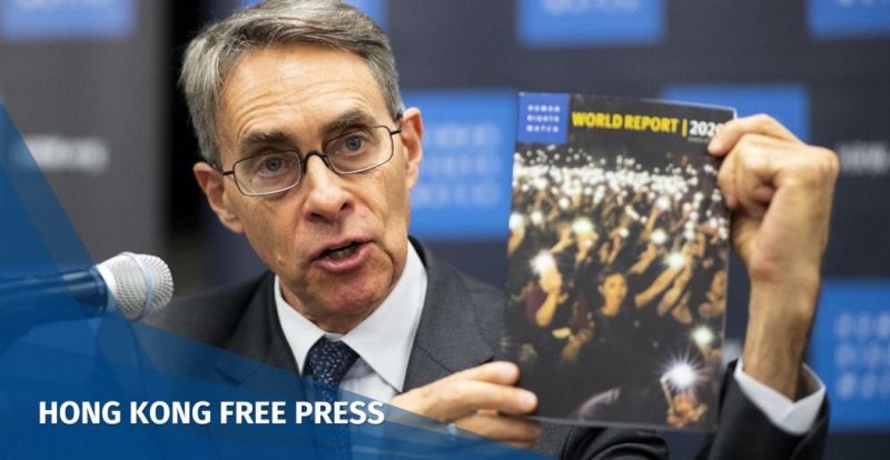 Human Rights Watch unveils annual global survey, expected to focus on China