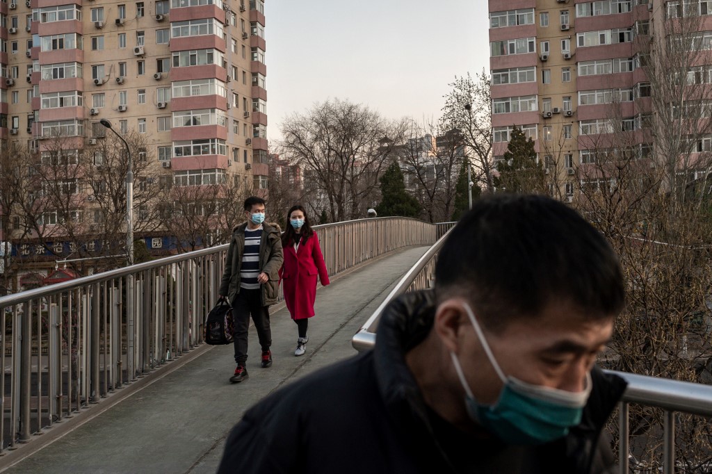 China coronavirus Beijing masks