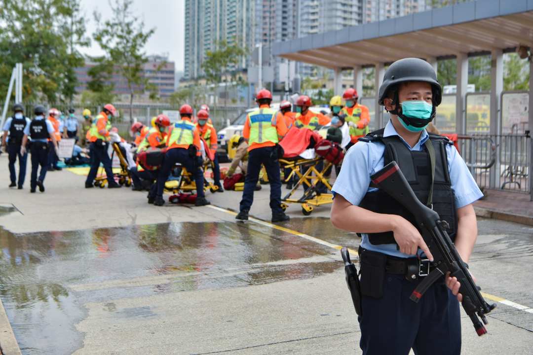 counter terrorism exercise hong kong