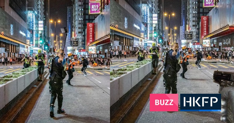 In Pictures: Gun-wielding Hong Kong cop triggers Photoshop battle