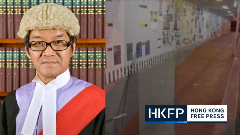 judge kwok wai kin tseung kwan o lennon wall swapped
