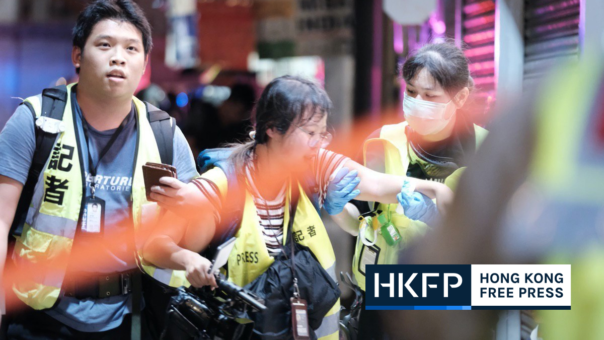 HKJA Mong Kok police