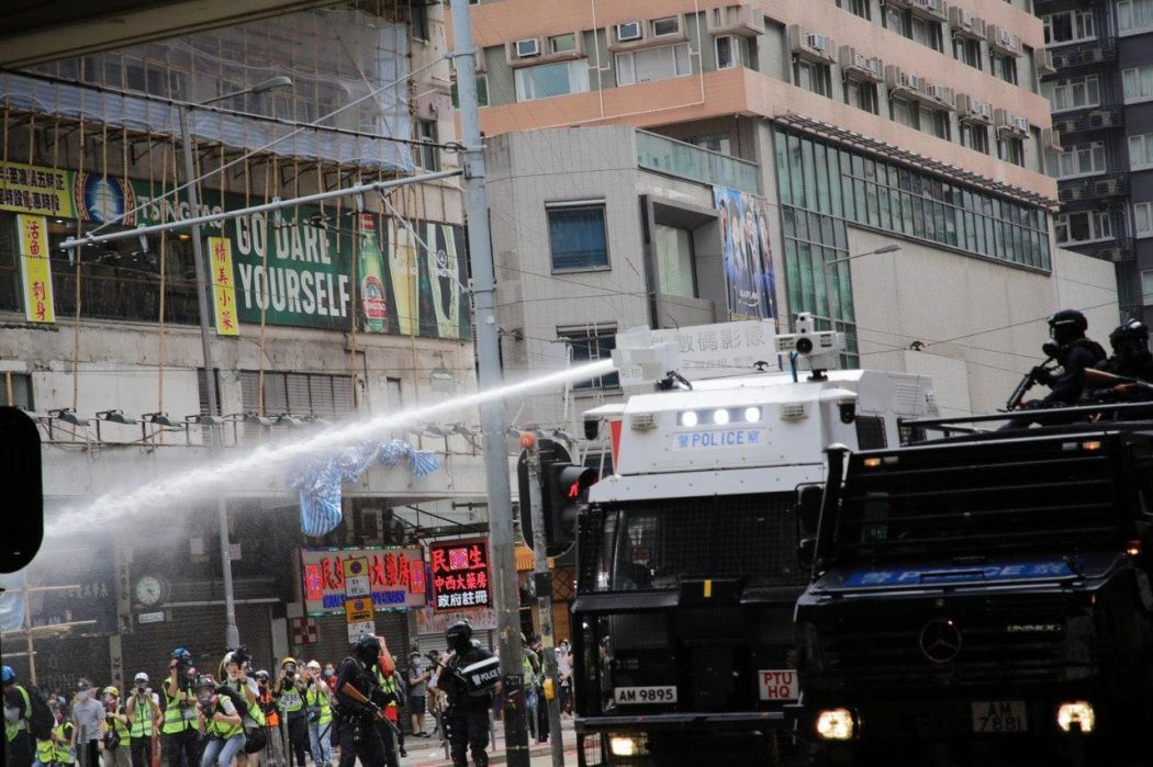 Causeway Bay prtotest May 24 national security
