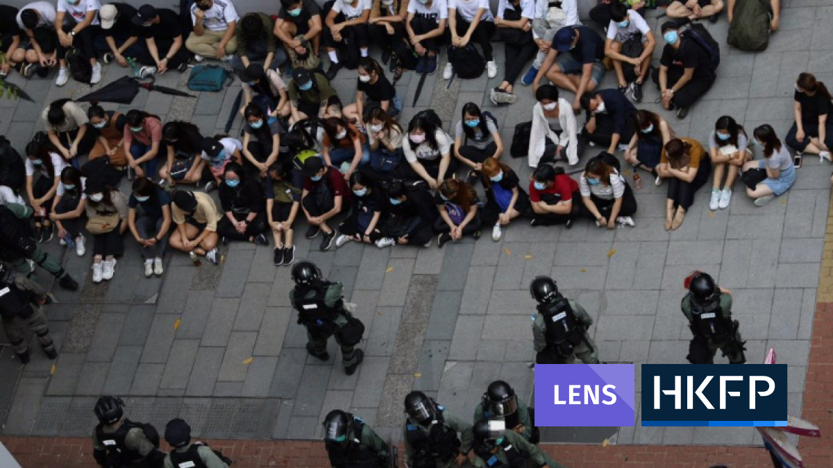 HKFP Lens: Hong Kong police round up hundreds of youngsters in protest crackdown